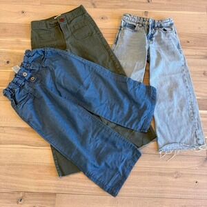 Kids Jean lot Mango blue denim jeans, Size 8 #denim #kids